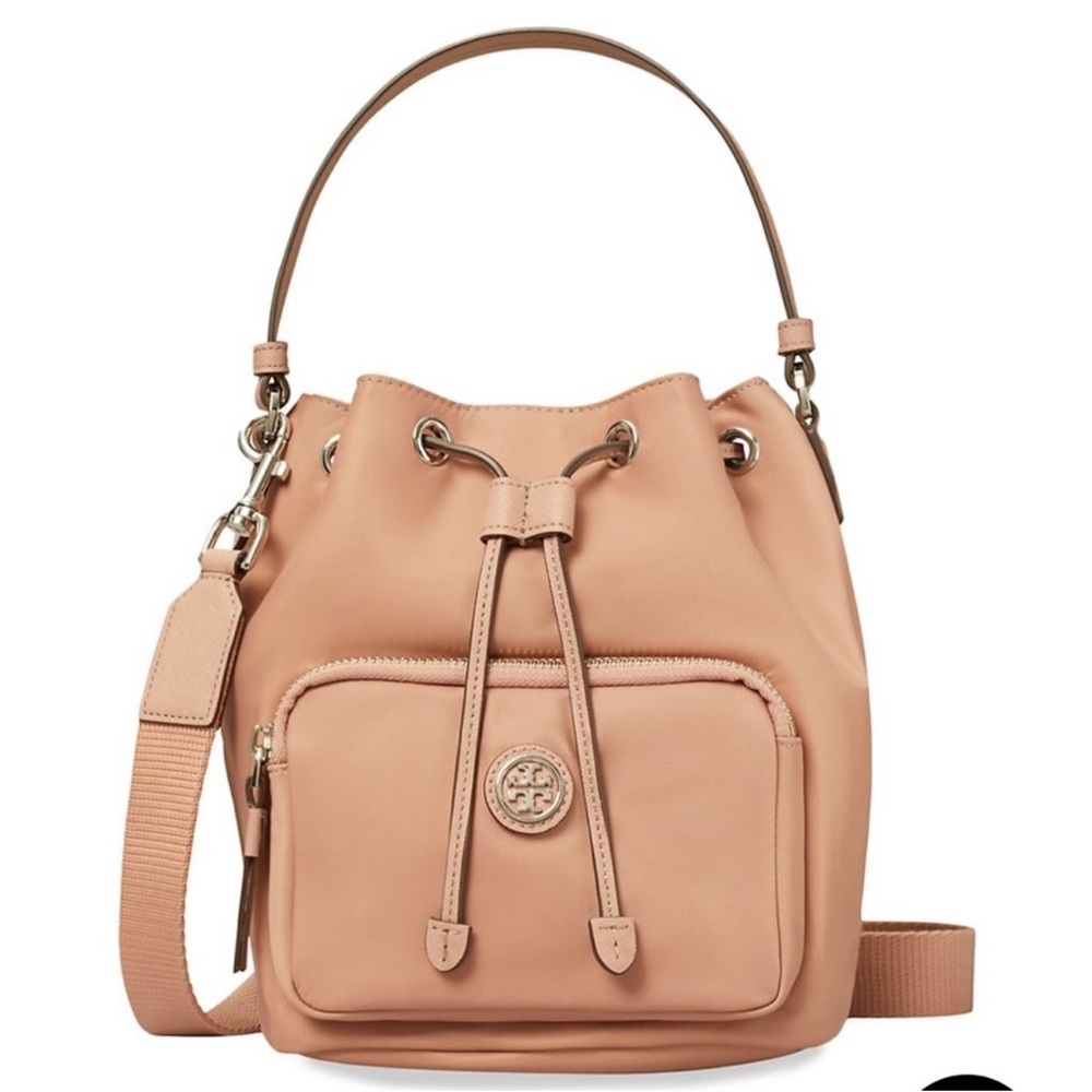 Tory Burch Virginia Bucket Bag- Mallow